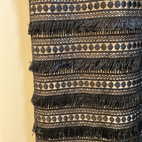 J.Crew Black Fringe Lace Dress - Picture 4 of 9